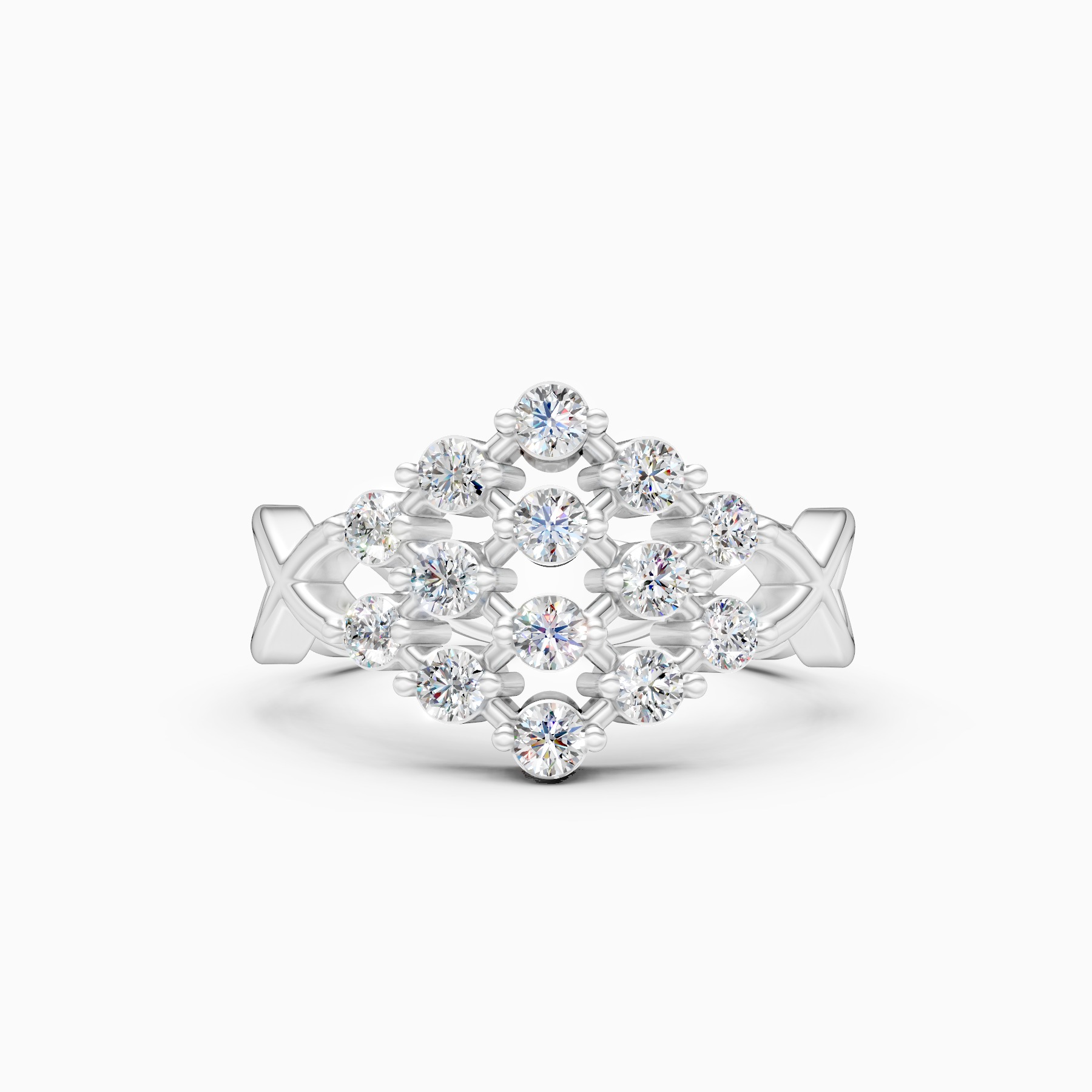 Blooming Spark Lab Grown Diamond Ring